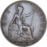 1919 KN Penny - George V British Bronze Coin