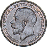 1926 Penny - George V British Bronze Coin - Very Nice