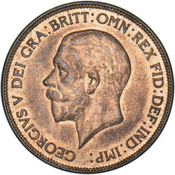 1930 Penny - George V British Bronze Coin - Superb