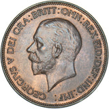 1931 Penny - George V British Bronze Coin - Very Nice
