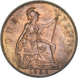 1932 Penny - George V British Bronze Coin - Superb
