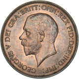 1935 Penny - George V British Bronze Coin - Superb