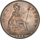 1935 Penny - George V British Bronze Coin - Superb