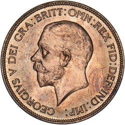 1935 Penny - George V British Bronze Coin - Superb