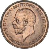 1936 Penny - George V British Bronze Coin - Superb