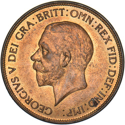 1936 Penny - George V British Bronze Coin - Superb
