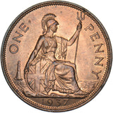 1937 Penny - George VI British Bronze Coin - Superb