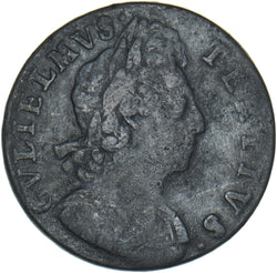 1700 Halfpenny - William III British Copper Coin