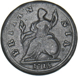 1718 Halfpenny - George I British Copper Coin