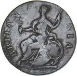 1774 Halfpenny (Contemporary Counterfeit) - George III British Copper Coin