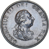 1799 Halfpenny - George III British Copper Coin - Nice