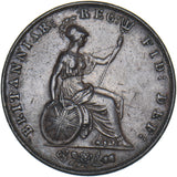 1851 Halfpenny - Victoria British Copper Coin - Nice