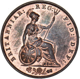 1856 Halfpenny - Victoria British Copper Coin