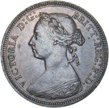 1888 Halfpenny - Victoria British Bronze Coin - Very Nice