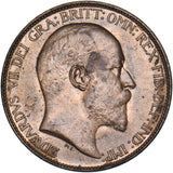 1904 Halfpenny - Edward VII British Bronze Coin - Very Nice