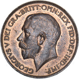 1911 Halfpenny - George V British Bronze Coin - Superb