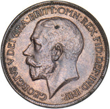 1919 Halfpenny - George V British Bronze Coin - Very Nice