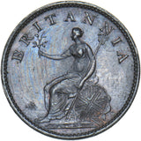 1807 Farthing - George III British Copper Coin - Very Nice