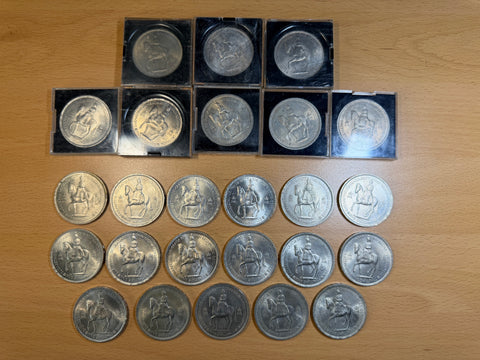 1953 Coronation Crowns Lot (25 Coins) - Elizabeth II British Coins