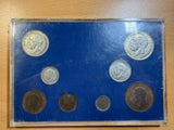 1936 British Year Type Set Halfcrown to Farthing - George V British Coins