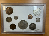 1923 - 1936 George V Type Set of Coins - Crown to Farthing