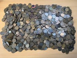9.5kg of British Bronze Penny & Halfpenny Coins