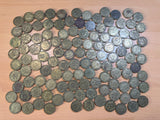 1946 Rare Date Brass Threepence Bulk Lot (118 Coins) - George VI Coins