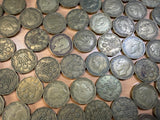 1946 Rare Date Brass Threepence Bulk Lot (118 Coins) - George VI Coins
