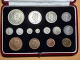 1937 Proof Set - George VI British Coins - Superb