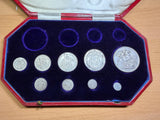 1902 Part Matt Proof Set (Silver Complete) - Edward VII Coins - Superb