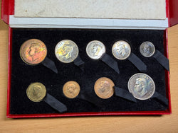 1950 Proof Set - George VI British Coins - Superb