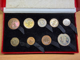 1950 Proof Set - George VI British Coins - Superb