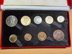 1950 Proof Set - George VI British Coins - Superb