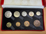 1950 Proof Set - George VI British Coins - Superb