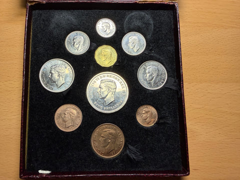 1951 Proof Set - George VI British Coins - Superb