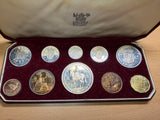 1953 Proof Set - Elizabeth II British Coins - Superb