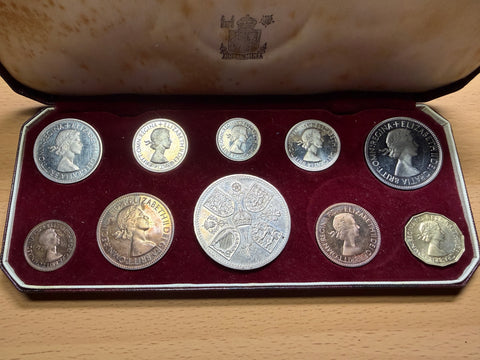 1953 Proof Set - Elizabeth II British Coins - Superb
