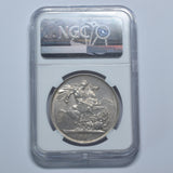 1887 Crown (NGC MS 62) - Victoria British Silver Coin - Superb
