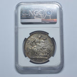 1887 Crown (NGC MS 64) - Victoria British Silver Coin - Superb