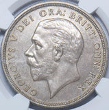 1932 Wreath Crown (NGC MS 62) - George V British Silver Coin - Superb