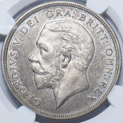1932 Wreath Crown (NGC MS 64) - George V British Silver Coin - Superb