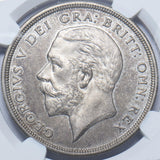 1932 Wreath Crown (NGC MS 64) - George V British Silver Coin - Superb