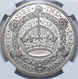 1932 Wreath Crown (NGC MS 64) - George V British Silver Coin - Superb