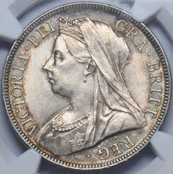 1900 Halfcrown (NGC MS 64) - Victoria British Silver Coin - Superb