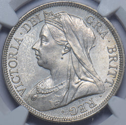 1900 Halfcrown (NGC MS 63) - Victoria British Silver Coin - Superb