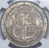 1902 Halfcrown (NGC MS 64) - Edward VII British Silver Coin - Superb