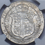 1910 Halfcrown (NGC MS 63+) - Edward VII British Silver Coin - Superb