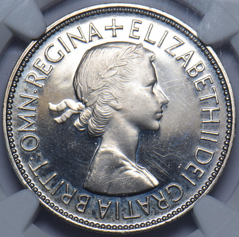 1953 Proof Halfcrown (I to Space PF 63 Cam) - Elizabeth II British Coin - Superb