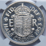 1953 Proof Halfcrown (I to Space PF 63 Cam) - Elizabeth II British Coin - Superb