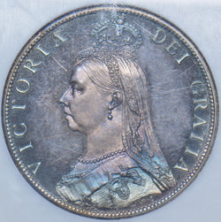 1887 Proof Florin (NGC PF 64) - Victoria British Silver Coin - Superb